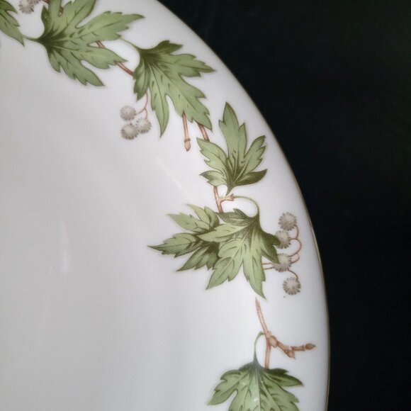 Franconia-Krautheim Porcelain "Sycamore" Dinner Plate Leaf Pattern Fall Dining - Picture 2 of 6